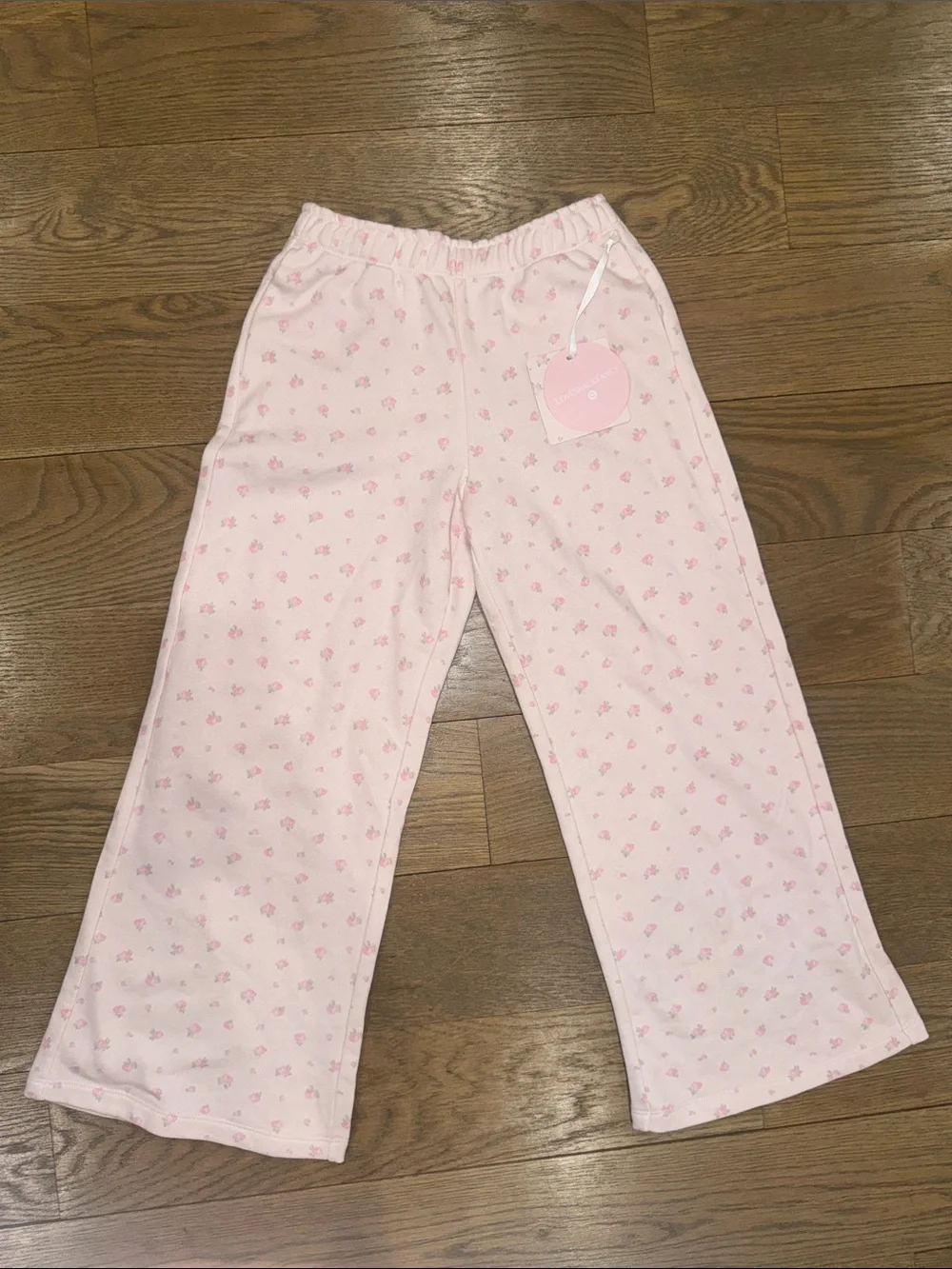 LoveShackFancyxTarget Esme Blooming Heirloom Ditsy Terry Sweatpants NWT